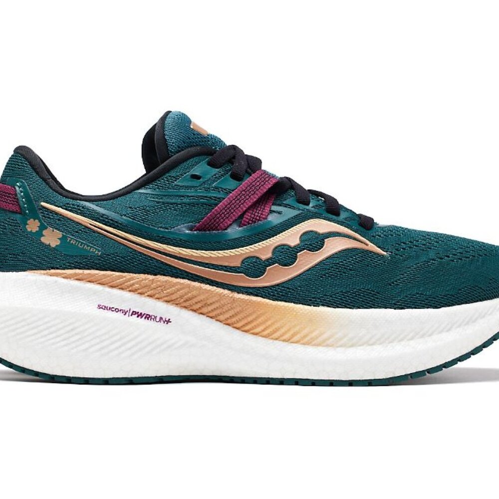 Saucony Triumph 20 Running Shoe Men's 8 Faerie Shamrock 5 miles